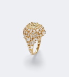 Suzanne Kalan 18kt gold ring with diamonds