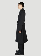 Alexander McQueen - Eyelet Trench Coat in Black