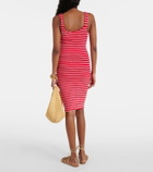 Hunza G Striped minidress