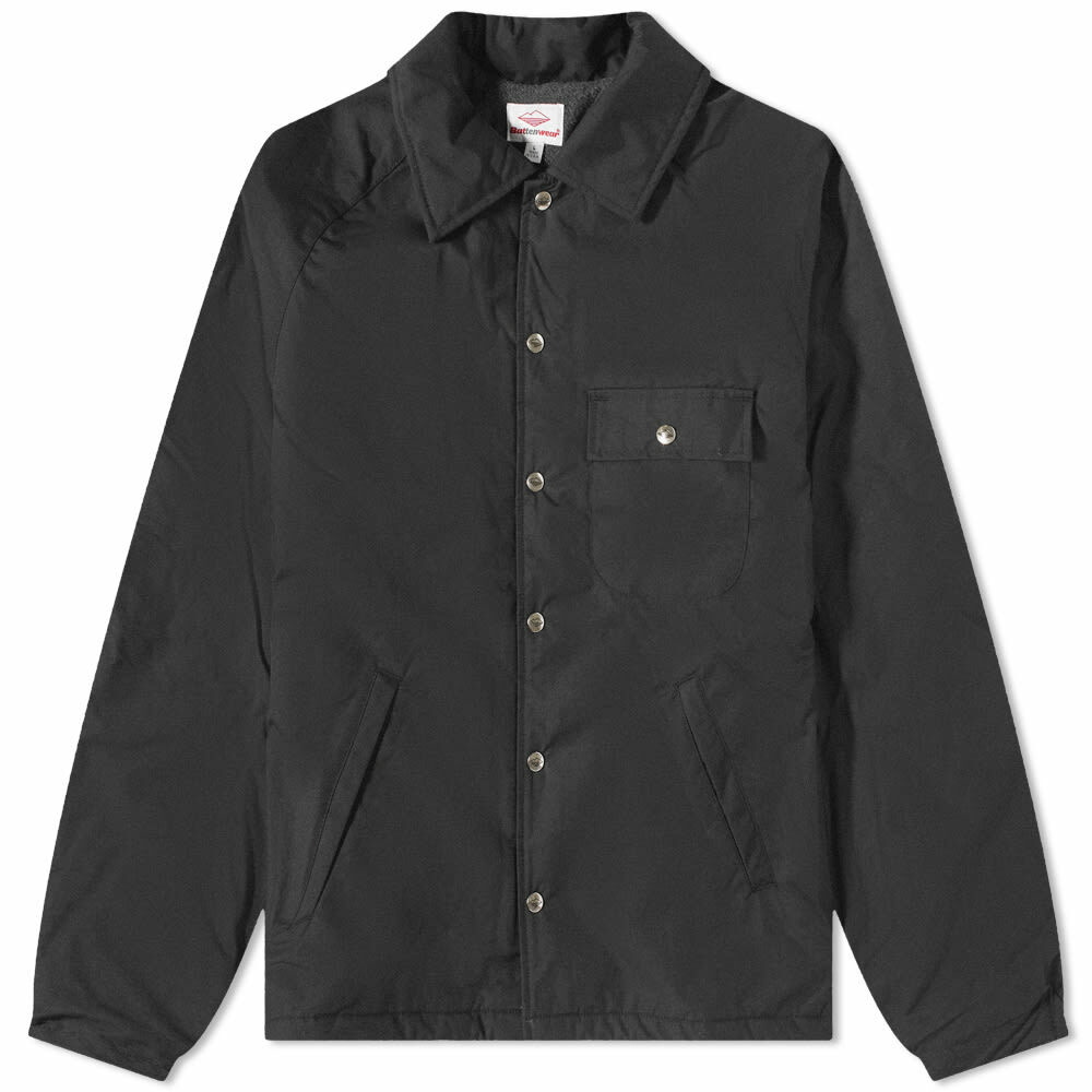 Battenwear Men's Beach Breaker Jacket in Black Battenwear