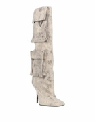 The Attico Womens Boot Light in Grey