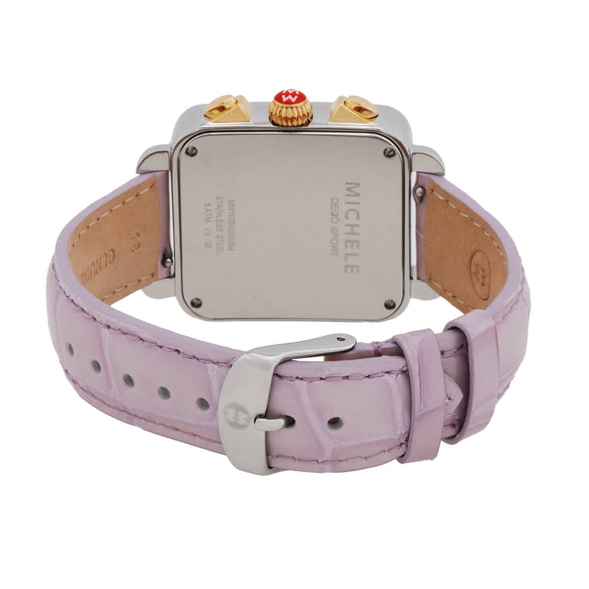 Michele Deco Sport Chronograph Quartz Silver Dial Ladies Watch MWW06K000064