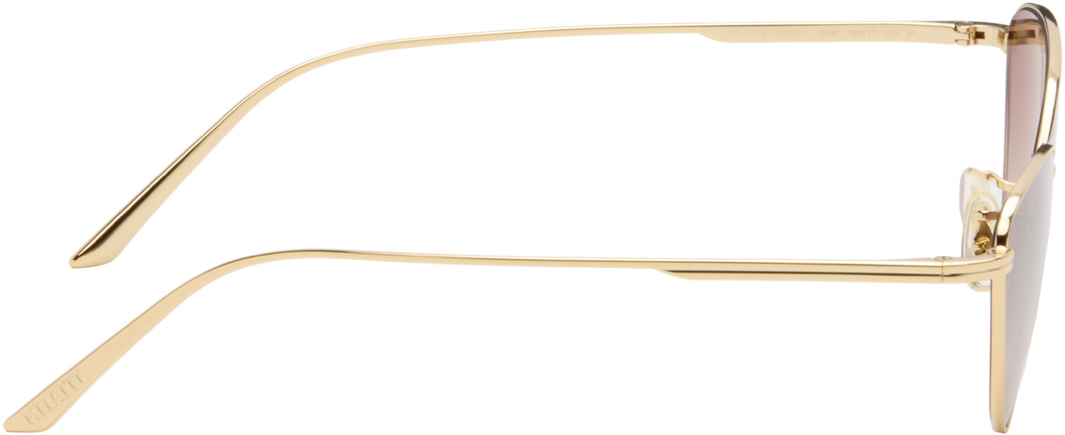 KHAITE Gold Oliver Peoples Edition 1998C Sunglasses