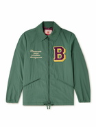 Baracuta - Logo-Appliquéd Shell Jacket - Green