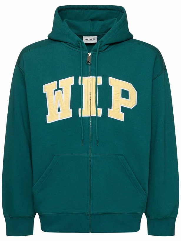 Photo: CARHARTT WIP Wip Cotton Blend Zip Hoodie