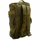The North Face Men's Base Camp Voyager Duffel 32L in Forest Olive/Desert Rust 