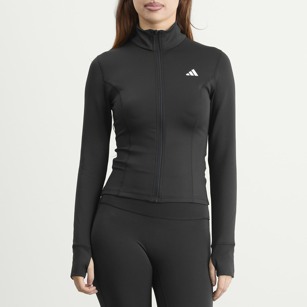 Adidas Women's Zip Thru Jacket in Black