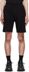 Hugo Black Patch Shorts