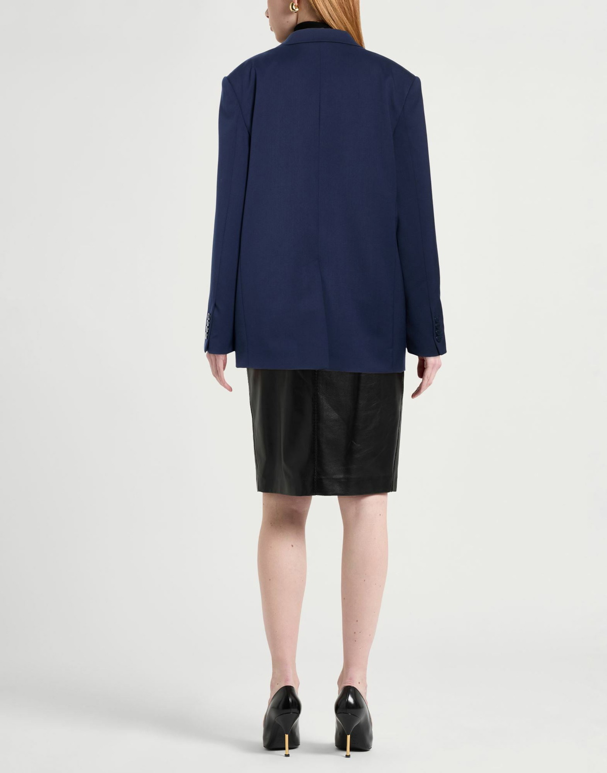 Moschino Jeans Womens Blazer in Navy