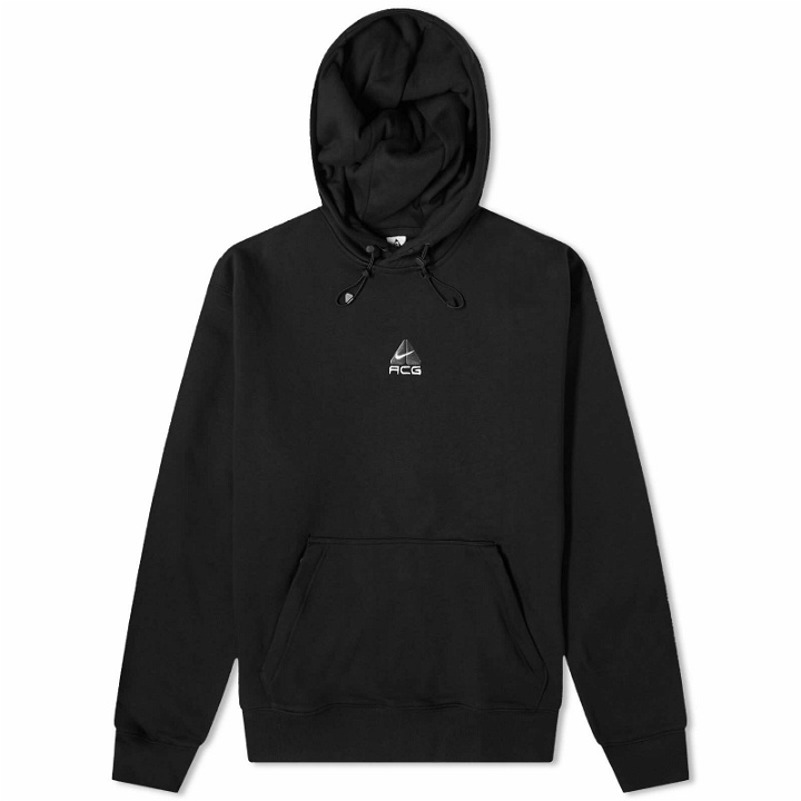Photo: Nike Men's ACG Pullover Hoodie in Black/Anthracite/Summit White