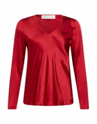Manila Grace Womens Top Brick
