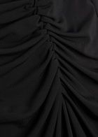 Simkhai Acacia Draped Jersey Maxi Dress Black