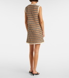 Eres Inedit open-knit cotton-blend polo dress
