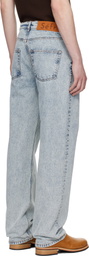 Séfr Blue Classic Cut Jeans