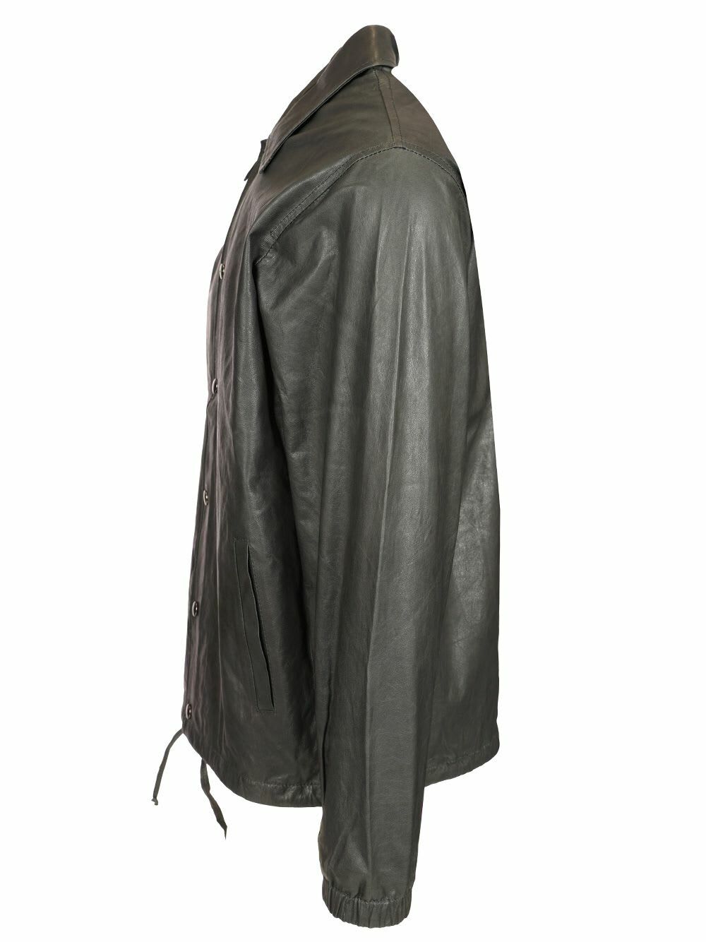 Giorgio Brato Leather Overshirt