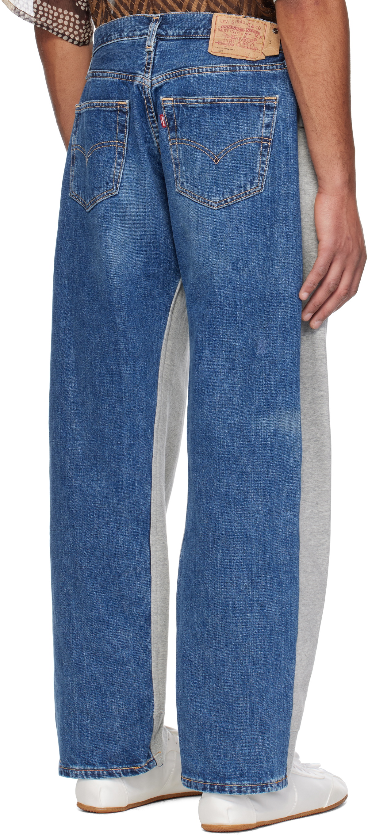 Bless Gray & Blue Nº68 Overjoggingjeans Sweatpants