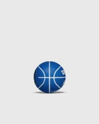 WILSON NBA DRIBBLER BASKETBALL DALLAS MAVERICKS Blue Mens Sports Equipment