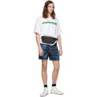Dsquared2 White Dyed Mert and Marcus 1994 Edition Slouch Fit T-Shirt
