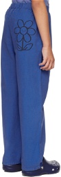 The Campamento Kids Blue Printed Trousers