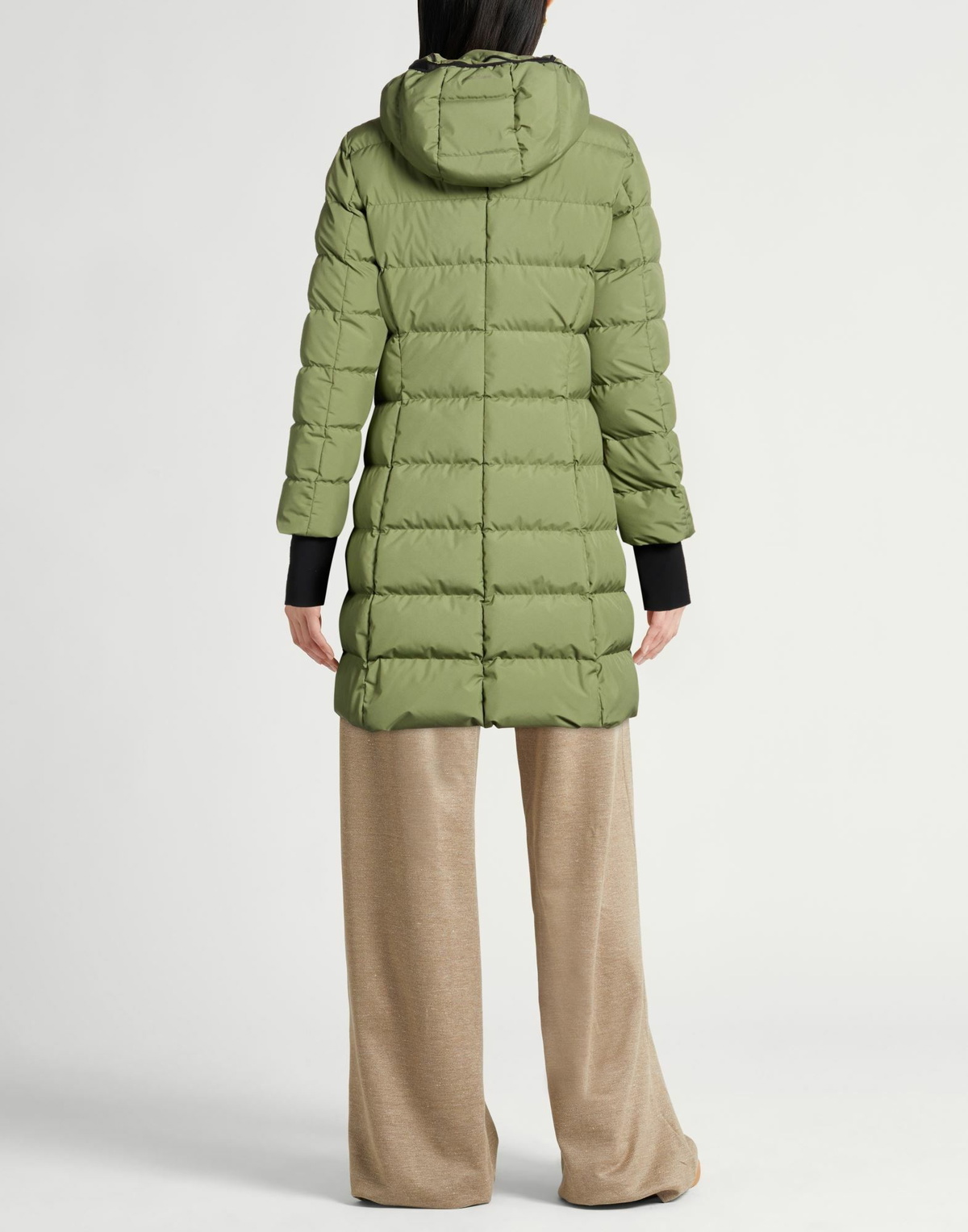 Herno Womens Puffer Military in Green
