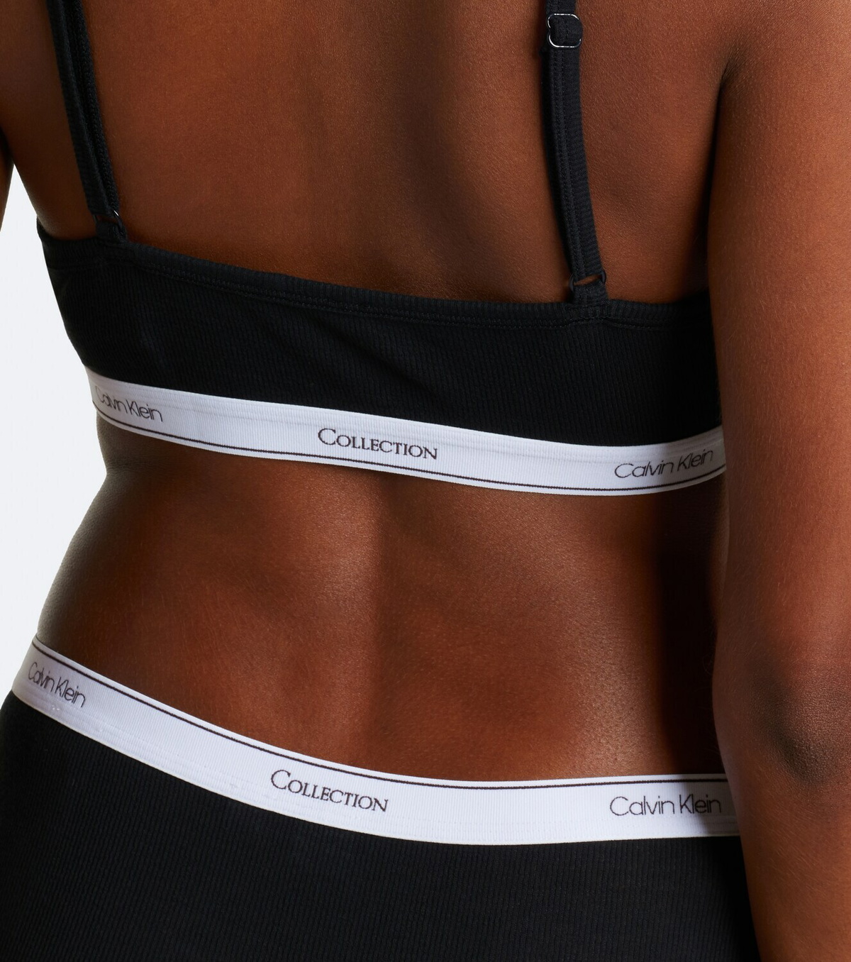 Calvin Klein Collection Thaïs ribbed-knit cotton-blend briefs