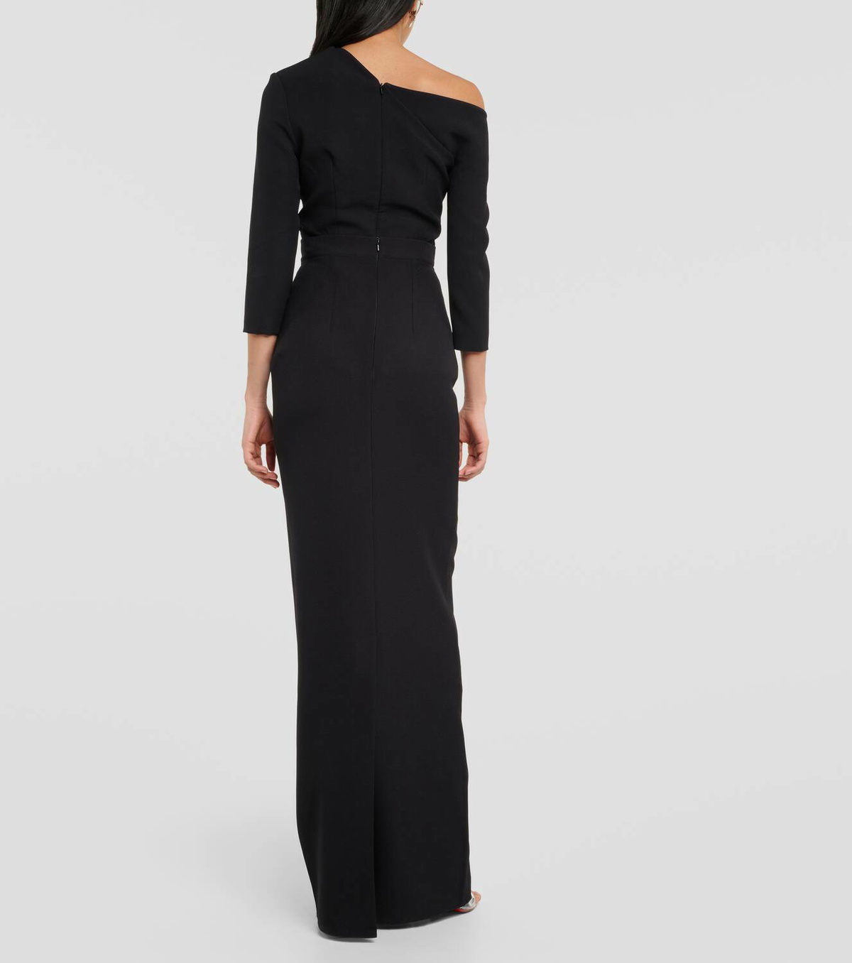 Safiyaa Sidha crêpe maxi skirt