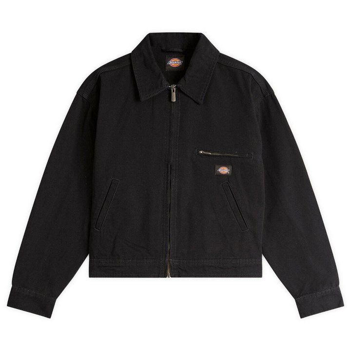 Photo: Dickies Women's Canvas Jacket in Stone Washed Black