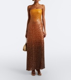 Christopher Esber Ombré sequined gown