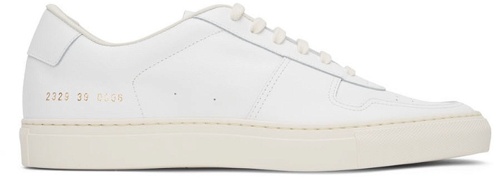Photo: Common Projects White BBall Summer Edition Low Sneakers