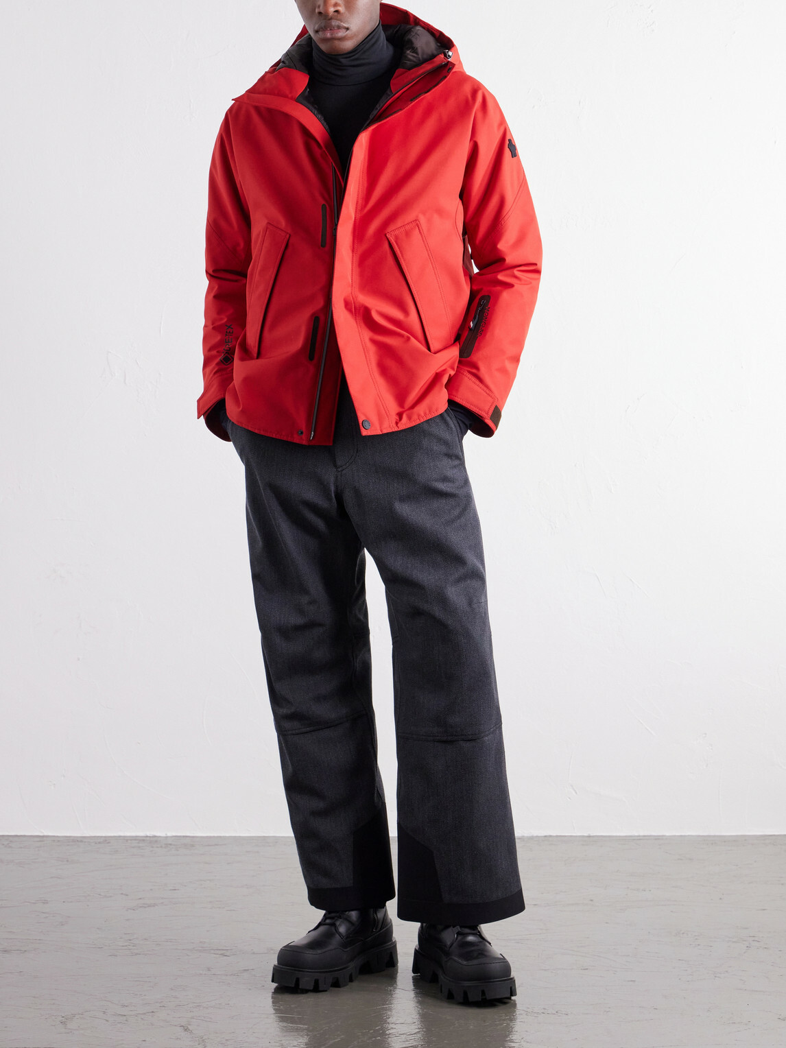 Moncler Grenoble - Lambir Canvas Ski Jacket - Red