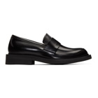 Bottega Veneta Black Rubber Sole Loafers