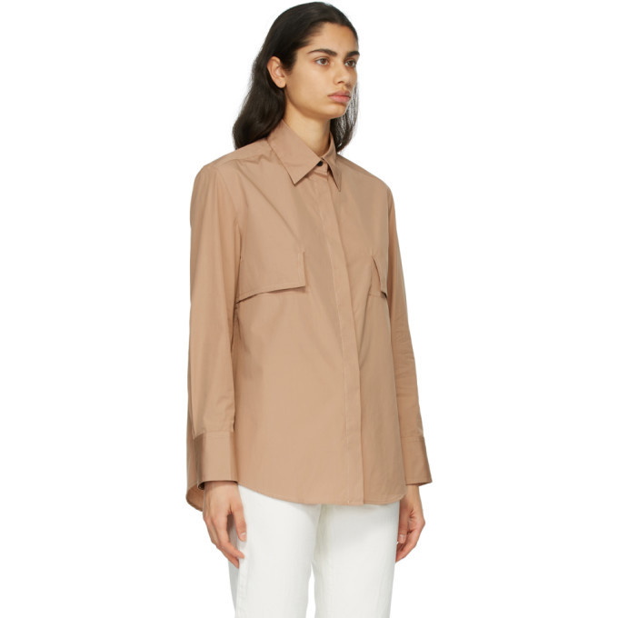 Esse Studios Beige Layered Shirt Esse Studios