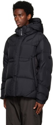 Moncler Black Jarama Down Jacket