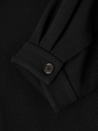 Amomento - Cropped Wool-Blend Jacket - Black