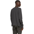 Greg Lauren Grey Thermal Sweatshirt