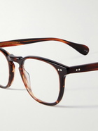 Garrett Leight California Optical - Wilshire Square-Frame Tortoiseshell Acetate Optical Glasses