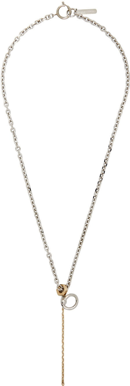 Silver Ray Necklace 