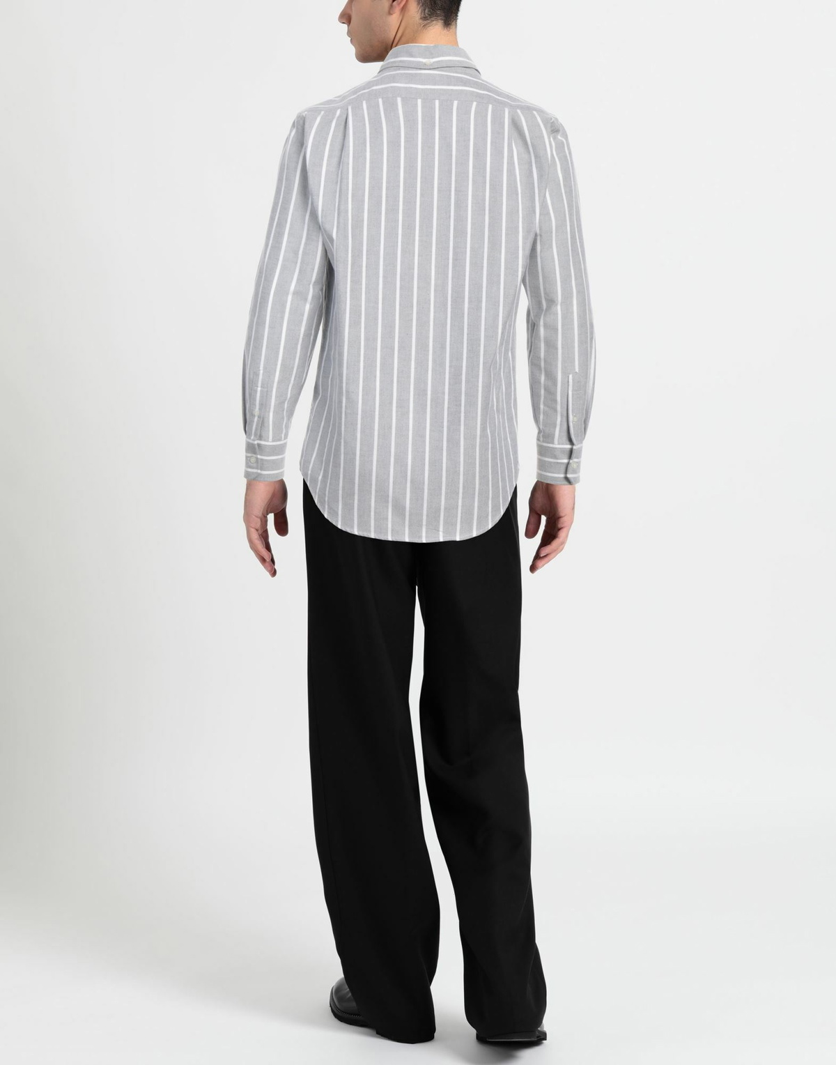 Msgm Mens Shirt Light in Grey