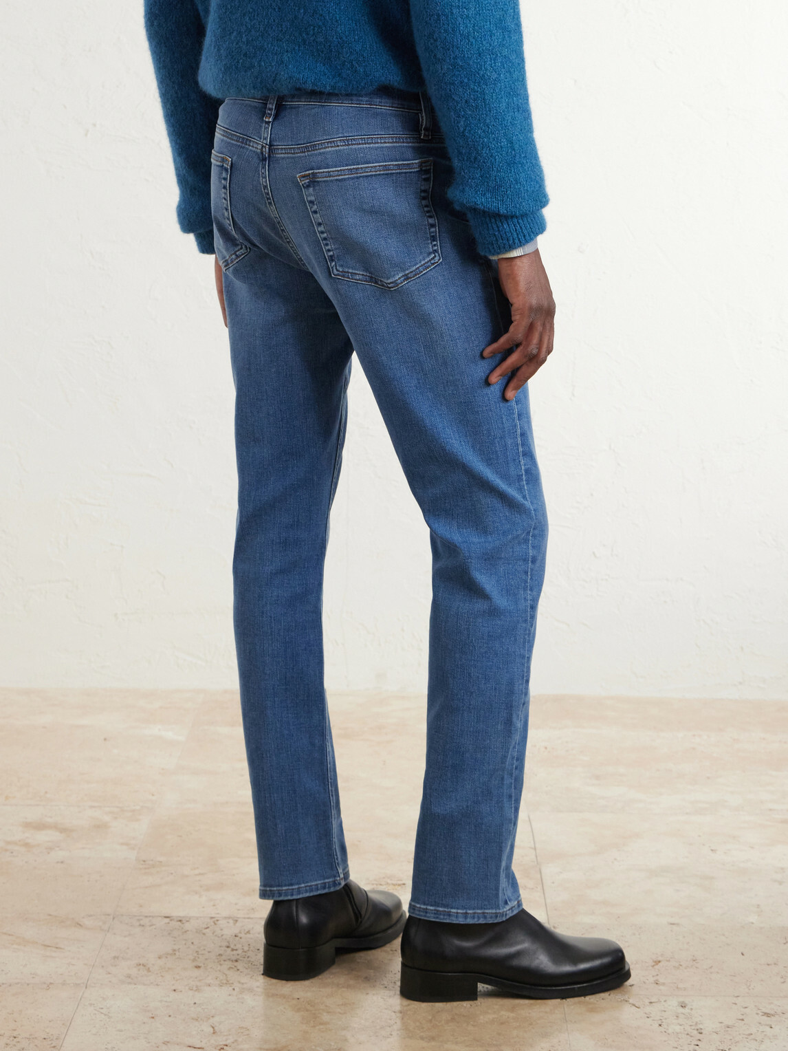 FRAME - Modern Straight-Leg Jeans - Blue