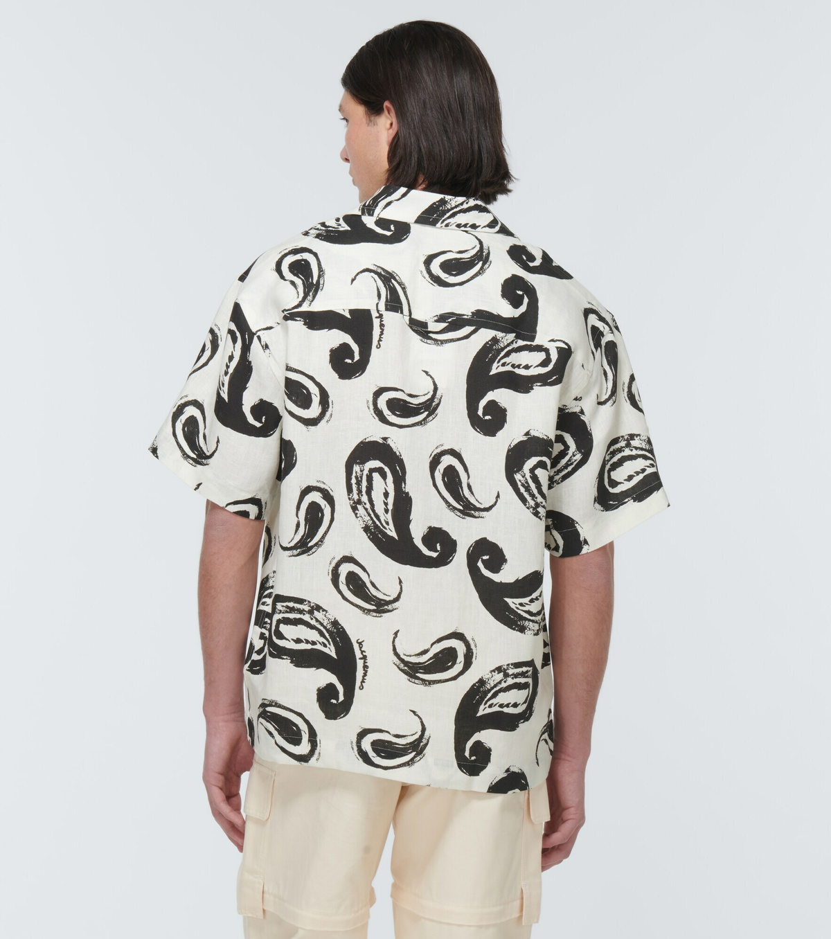 トップス JACQUEMUS 22ss La Chemise Jean Shirt Yellow Les Sculptures 'La chemise Jean' Shirt by JACQUEMUS