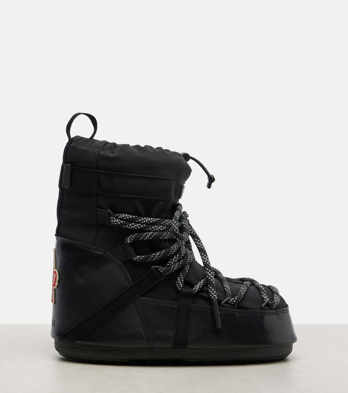 Moncler Grenoble x Moon Boot Icon Low Gaiter leather-trimmed snow boots
