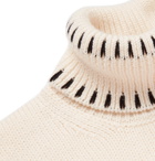 Moncler Genius - 2 Moncler 1952 Intarsia Virgin Wool Rollneck Sweater - Men - Cream