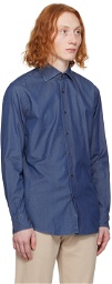 BOSS Blue Slim-Fit Denim Shirt