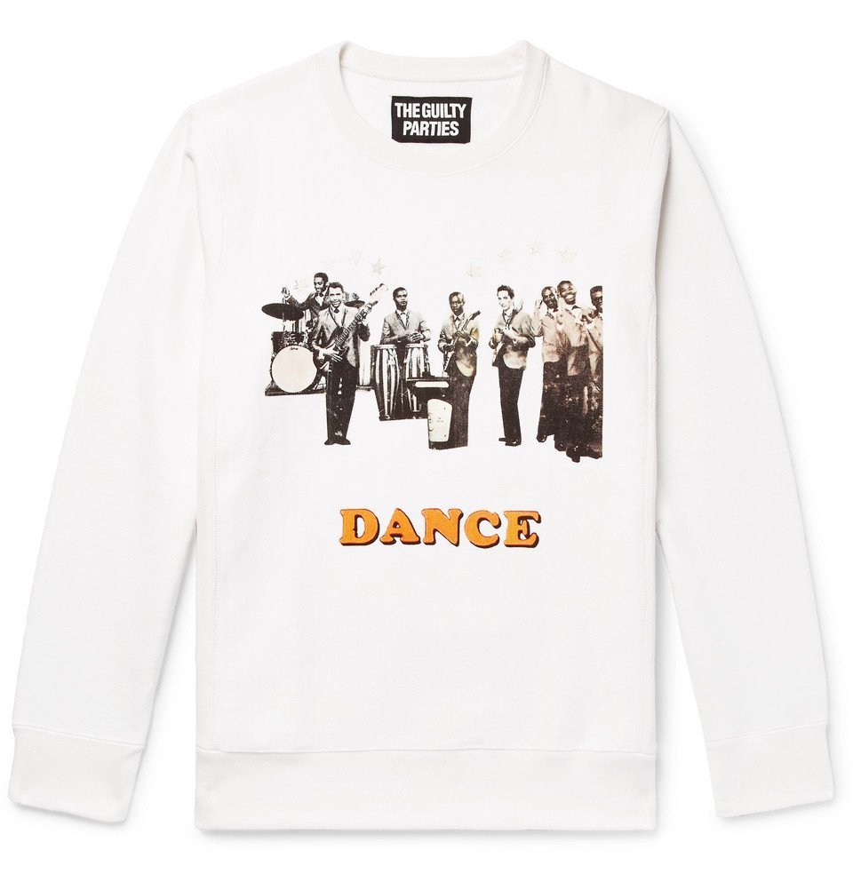 Wacko Maria - Printed Fleece-Back Cotton-Jersey Sweatshirt - Men