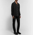 Dolce & Gabbana - Silk-Jacquard Shirt - Men - Black