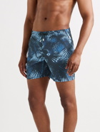 Orlebar Brown - Standard Mid-Length Printed Swim Shorts - Blue