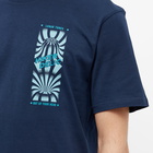 Hikerdelic Men's Rave Flyer T-Shirt in Navy