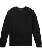 Saman Amel - Ribbed Cashmere Sweater - Black