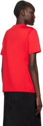 Burberry Red Printed T-Shirt