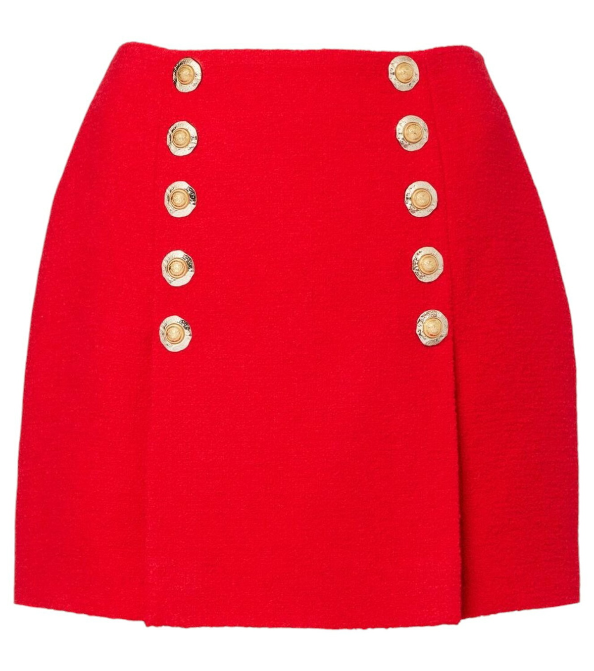 【送料&関税込】Balmain Light Blue Viscose Blend Miniskirt Balmain Light Blue Viscose Blend Miniskirt Balmain